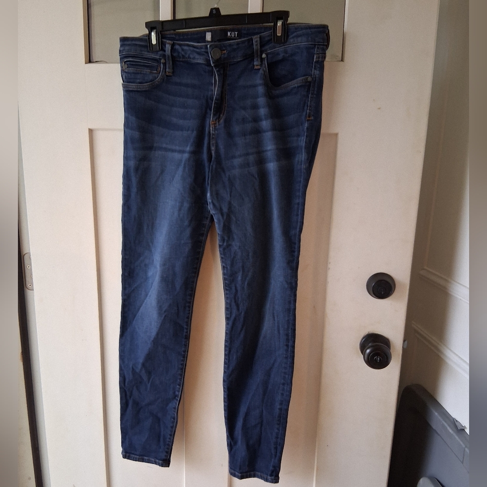 Kut from the Kloth Dark Wash Skinny Jeans